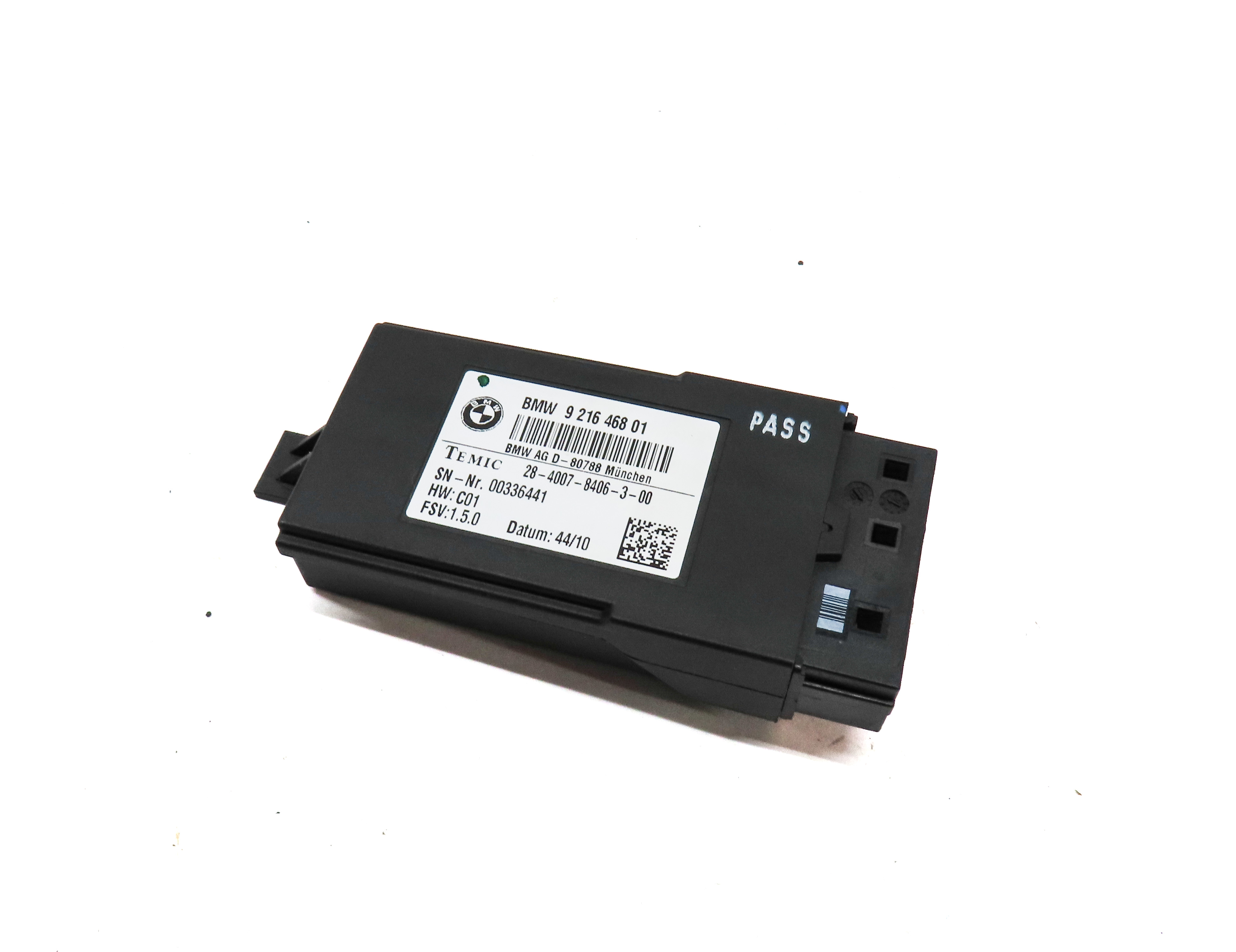 10-19 328i 330i 335i 530i 535i 550i 740i 750i 760i REAR HEATED SEAT MODULE — exact item pictured
